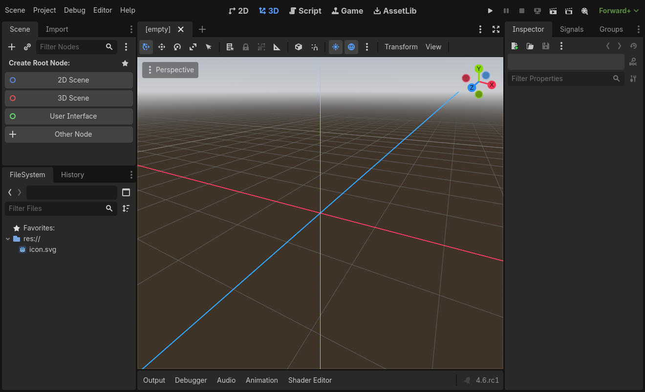 ../../../_images/nodes_and_scenes_01_empty_editor.webp